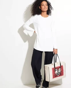 Sale Wijde Broek Met Stretch Vrouwen Broeken