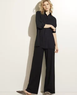 Flash Sale Wijde Broek Met Stretch Vrouwen Broeken
