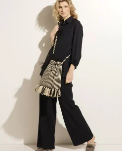 Flash Sale Wijde Broek Met Stretch Vrouwen Broeken