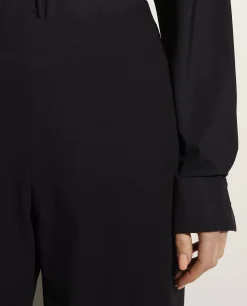 Flash Sale Wijde Broek Met Stretch Vrouwen Broeken