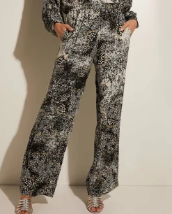 Store Wijde Zijden Broek Vrouwen Broeken