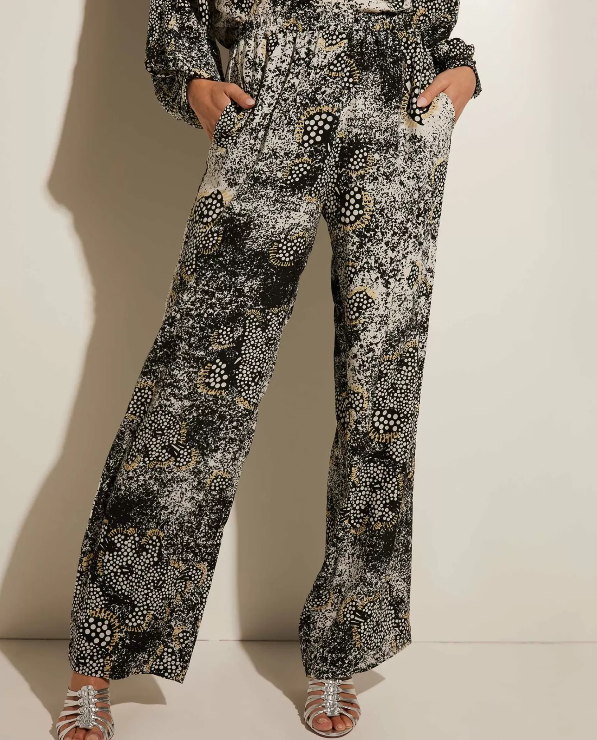 Store Wijde Zijden Broek Vrouwen Broeken