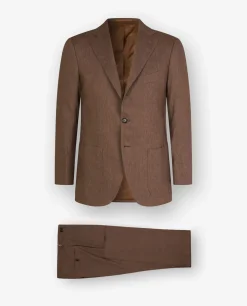 Flash Sale Wol Linnen Pak Mannen Pakken
