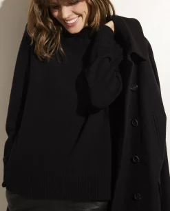 Online Wol-Cashmere Coltrui Vrouwen Knitwear