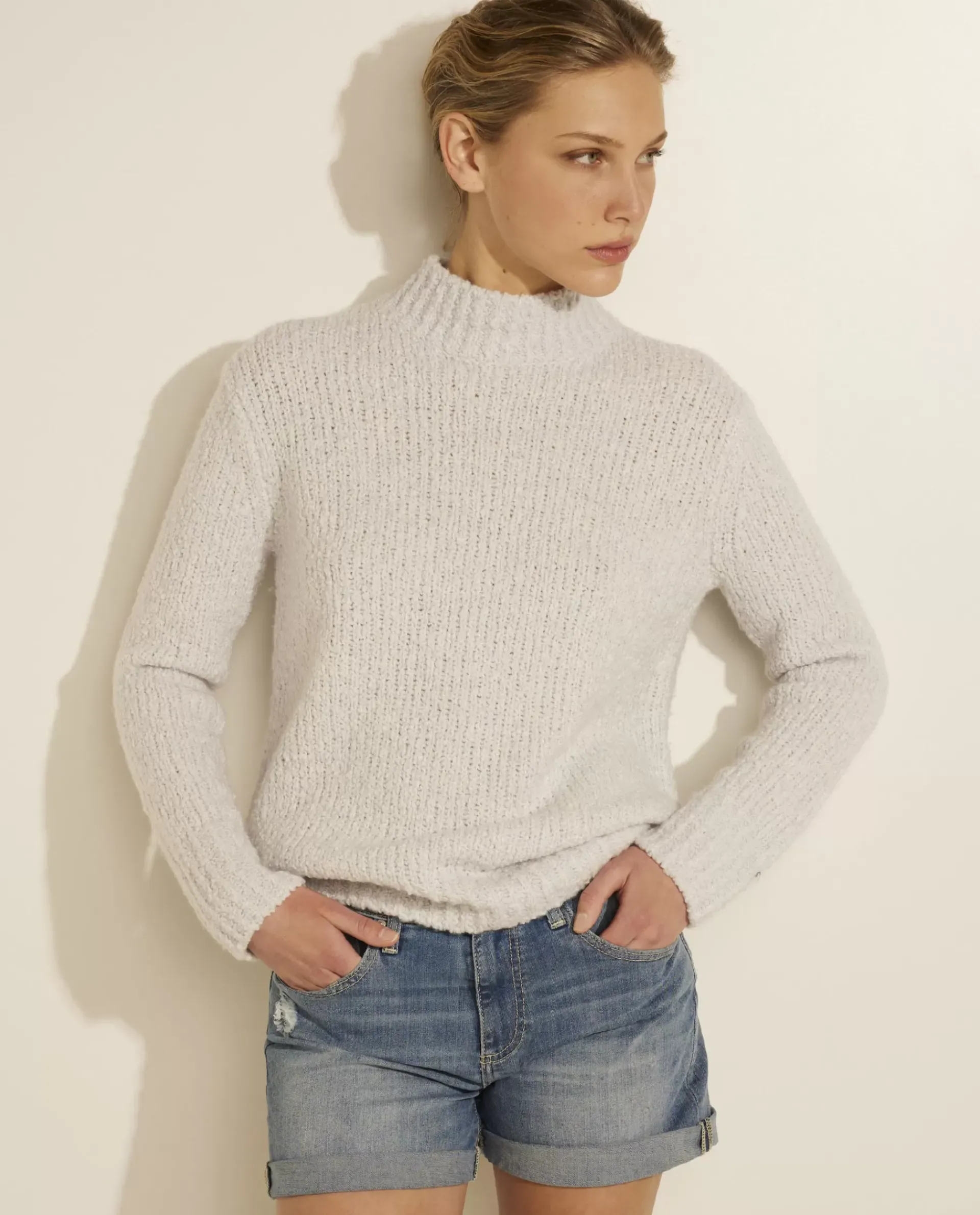 Store Wol-Cashmere Coltrui Vrouwen Knitwear