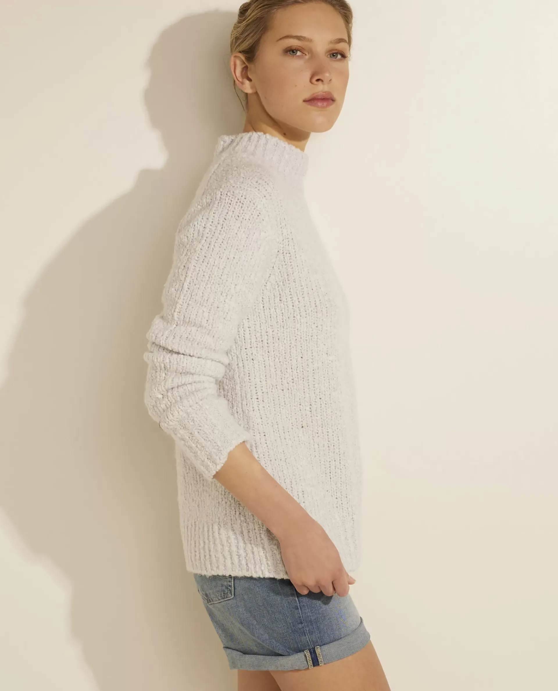 Store Wol-Cashmere Coltrui Vrouwen Knitwear