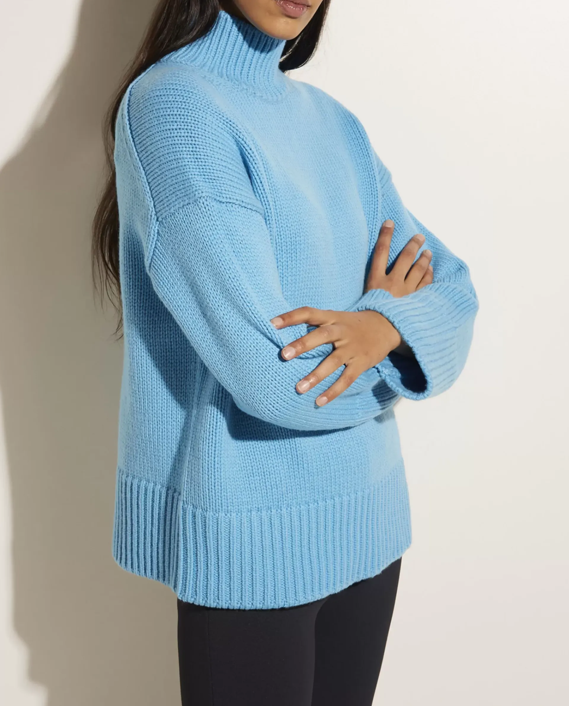 Clearance Wol-Cashmere Coltrui Vrouwen Knitwear