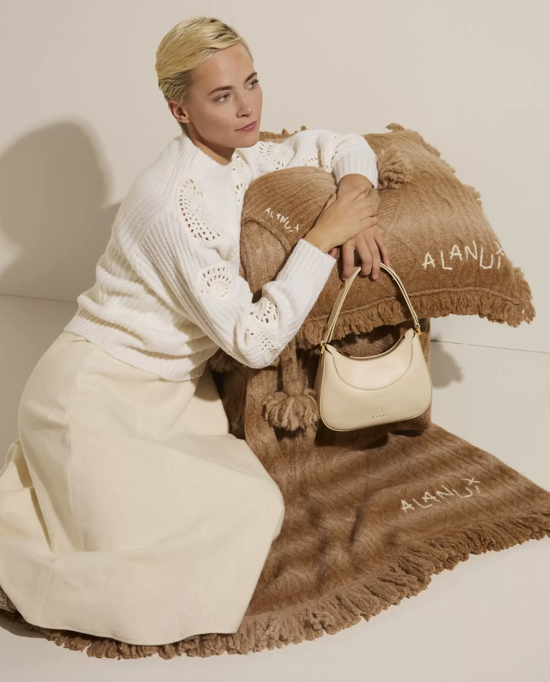 Sale Wollen Deken Vrouwen Knitwear