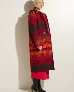 Best Wollen Navajo-Stijl Jas Vrouwen Jassen