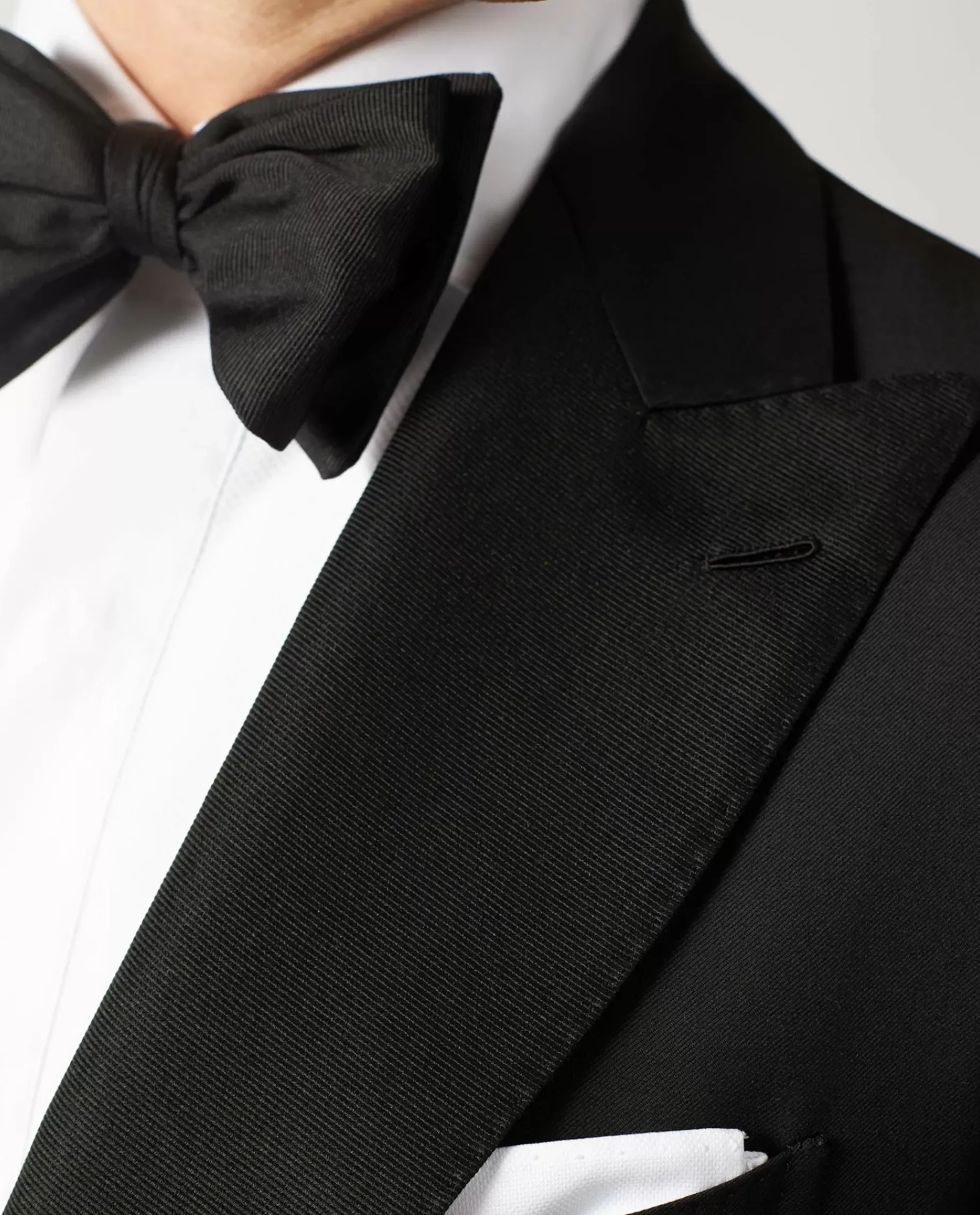 Online Wollen Peak Lapel Smoking Mannen Pakken
