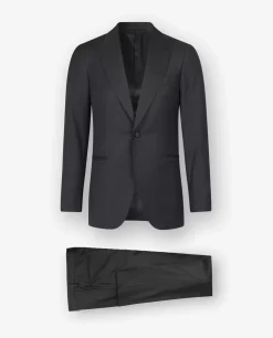 Online Wollen Peak Lapel Smoking Mannen Pakken