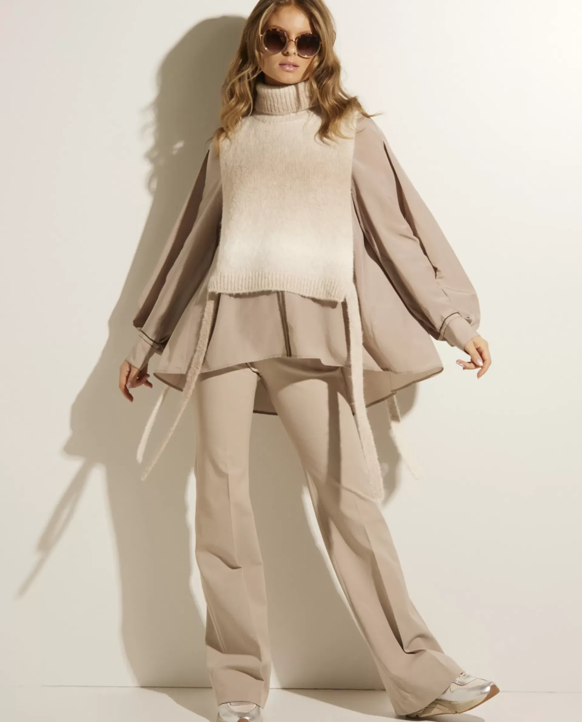 Online Wollen Spencer Vrouwen Knitwear
