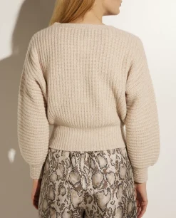 Hot Wol-Zijde Mix Trui Vrouwen Sweaters