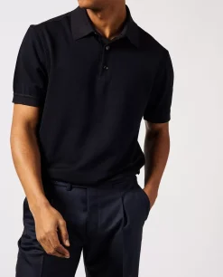 Cheap Zijde Katoenen Polo Mannen Polo