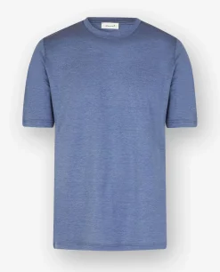 Sale Zijde Katoenen T-Shirt Mannen T-Shirts