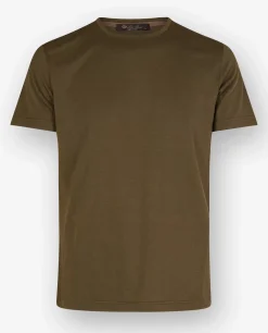 Best Sale Zijde Katoenen T-Shirt Mannen T-Shirts
