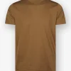 Outlet Zijde Katoenen T-Shirt Mannen T-Shirts