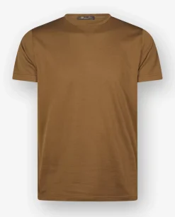 Outlet Zijde Katoenen T-Shirt Mannen T-Shirts