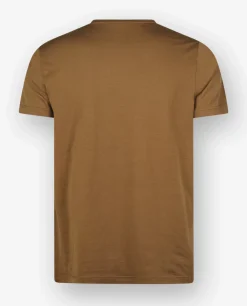 Outlet Zijde Katoenen T-Shirt Mannen T-Shirts