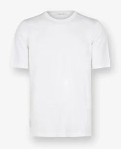 Fashion Zijde Katoenen T-Shirt Mannen T-Shirts