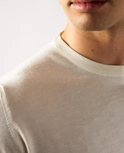 Best Zijde Mix Trui Mannen Knitwear