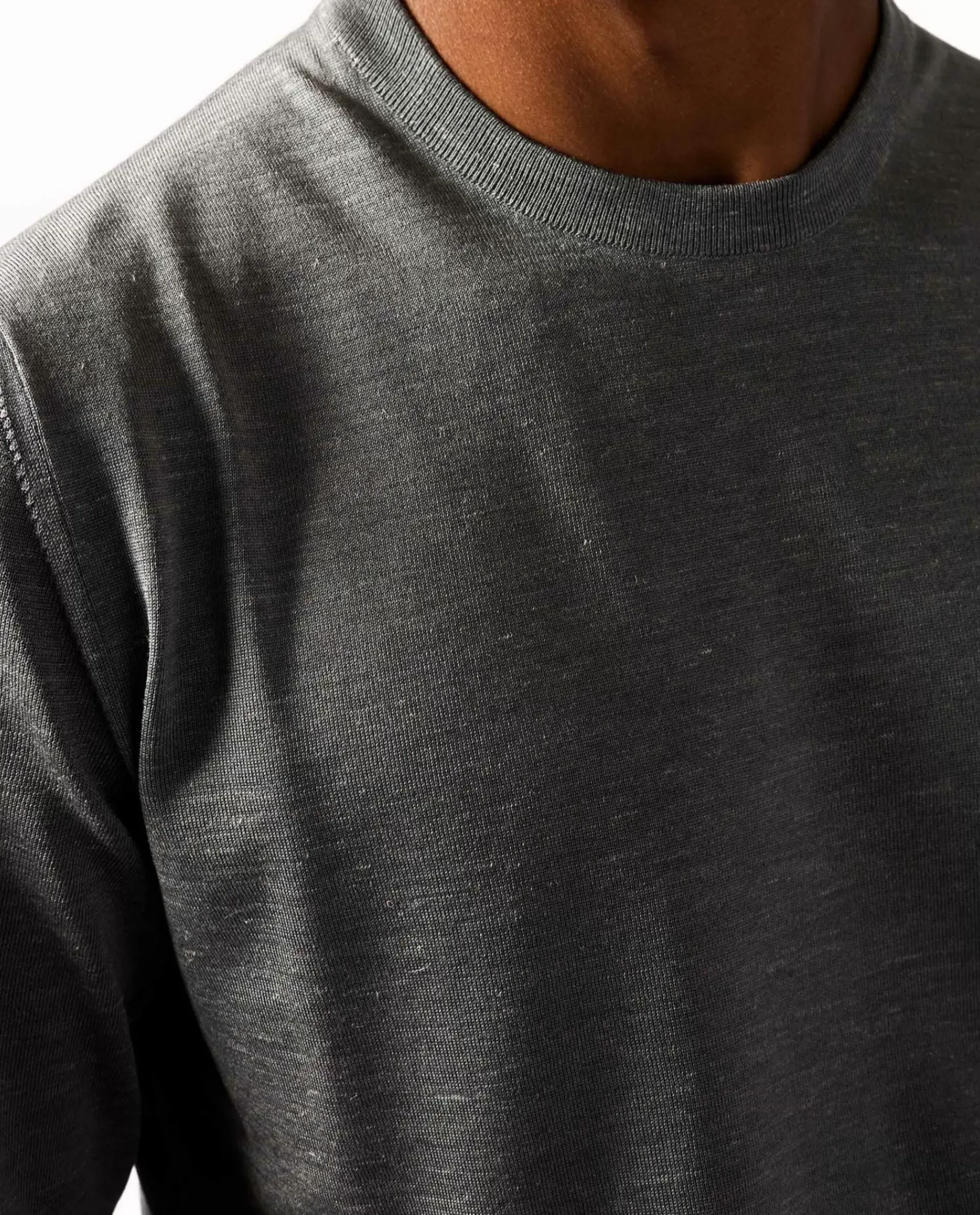 Cheap Zijde Mix Trui Mannen Knitwear