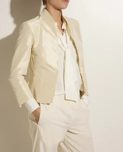 Sale Zijden Blazer Vrouwen Blazers