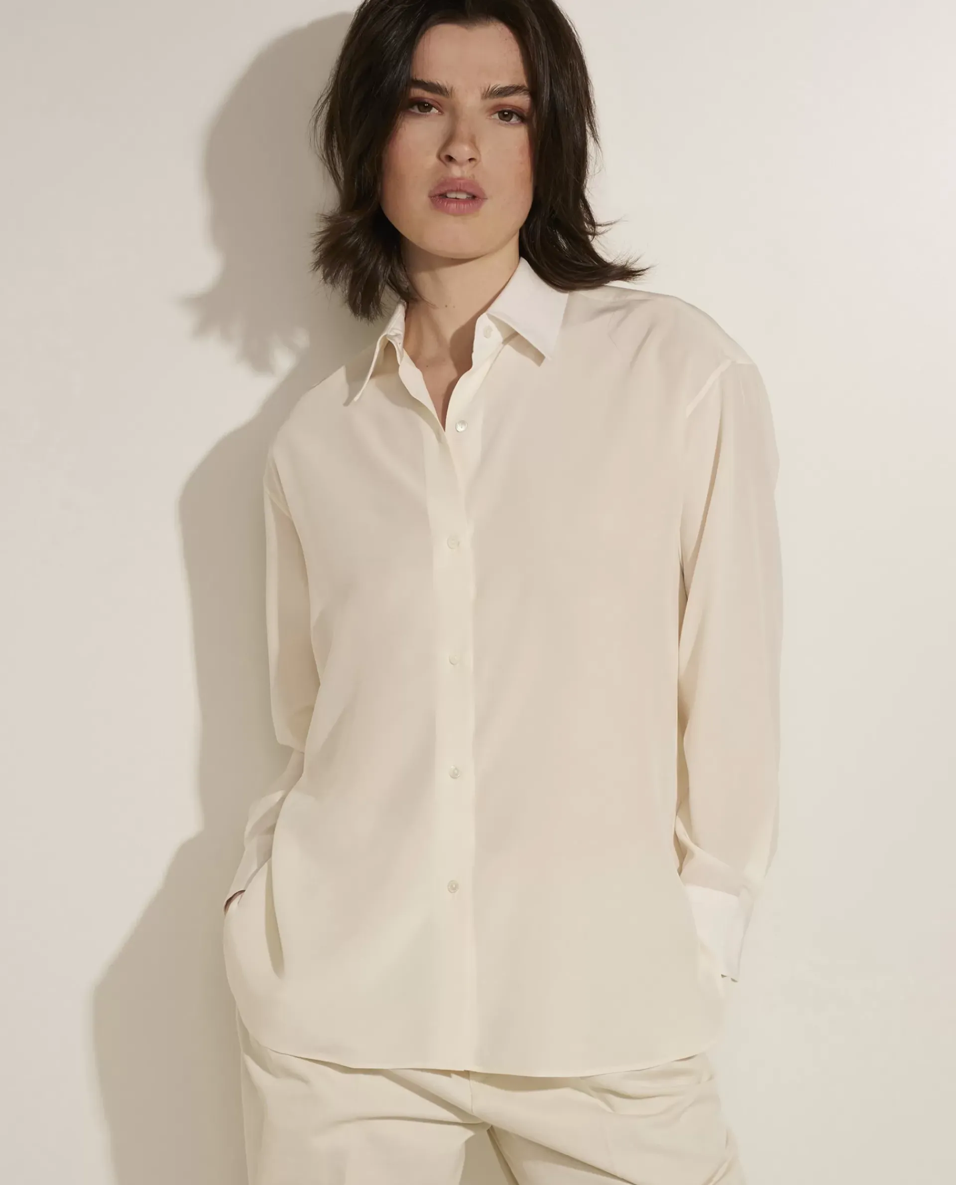 Fashion Zijden Blouse Vrouwen Blouses