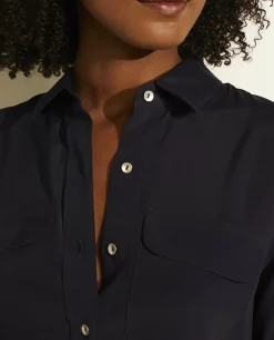 Online Zijden Blouse Vrouwen Blouses