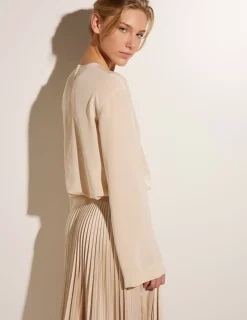 Store Zijden Blouse Vrouwen Blouses