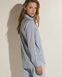 Outlet Zijden Blouse Met Zakjes Vrouwen Blouses