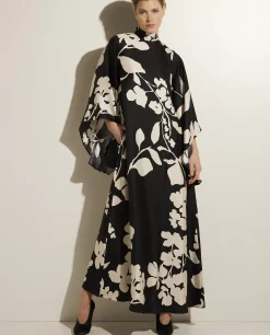 Discount Zijden Maxi Jurk Vrouwen Jurken