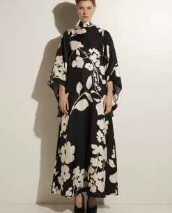 Discount Zijden Maxi Jurk Vrouwen Jurken