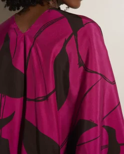 Fashion Zijden Poncho Vrouwen Blouses
