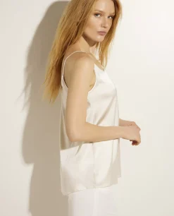 Online Zijden Top Vrouwen Knitwear