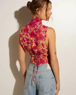 Best Sale Zijden Top Vrouwen Tops